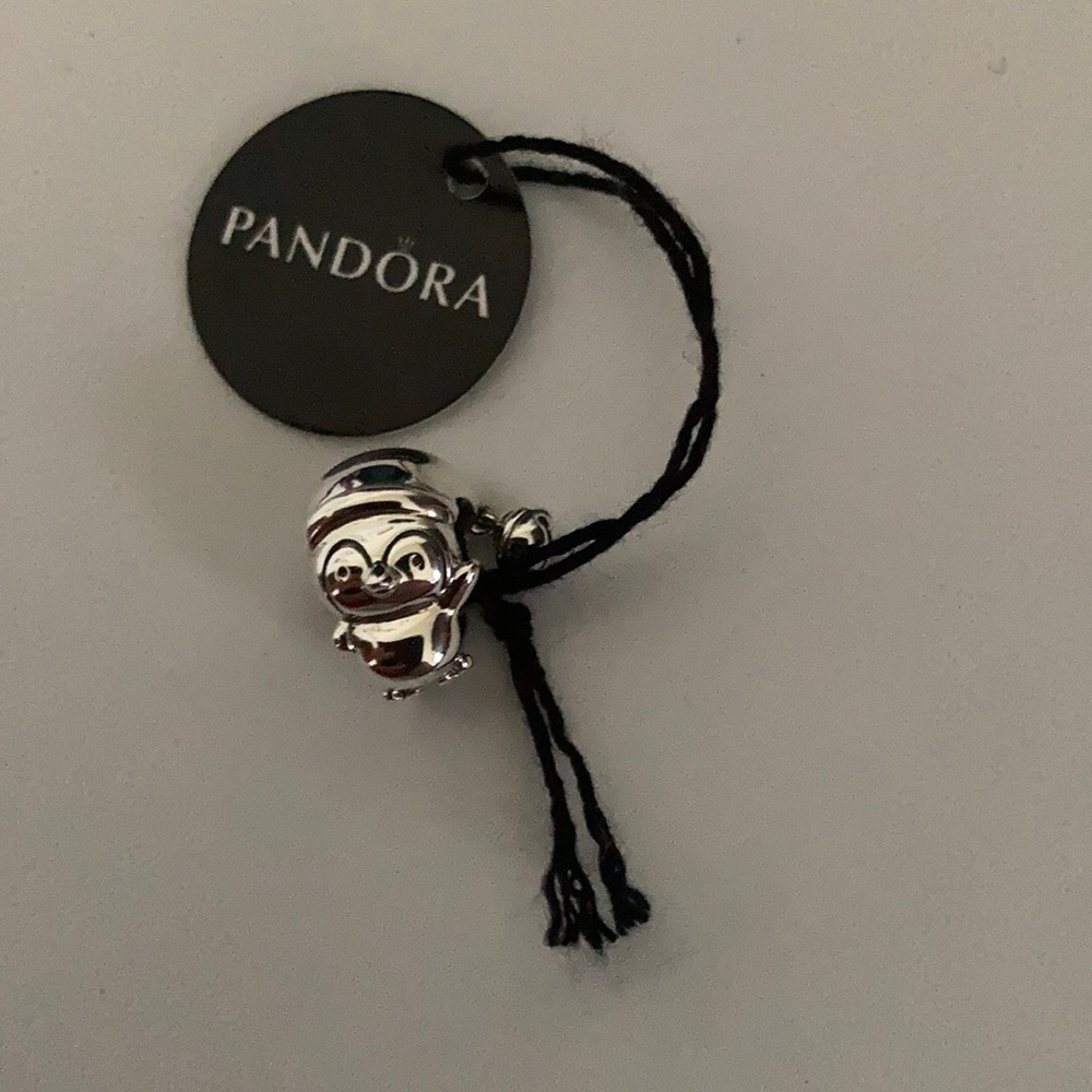 Authentic Pandora Christmas Penguin Charm